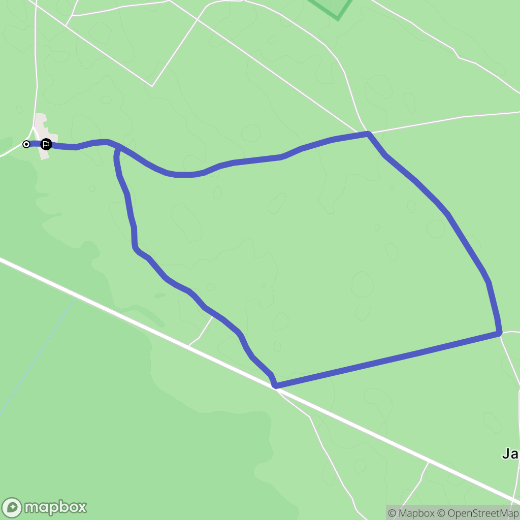 Wilkownia: mapa trasy - Poland