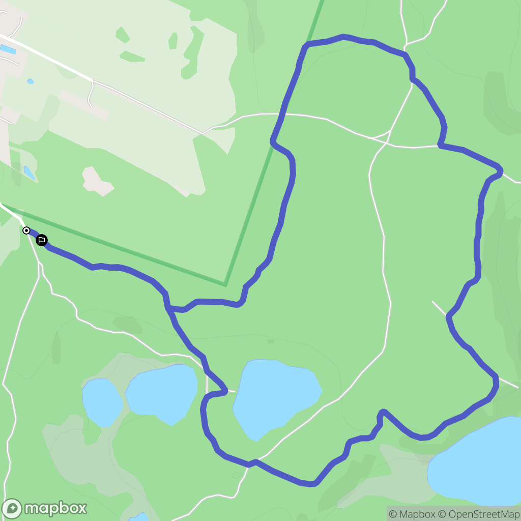 Nowa Wieś: mapa trasy - Poland