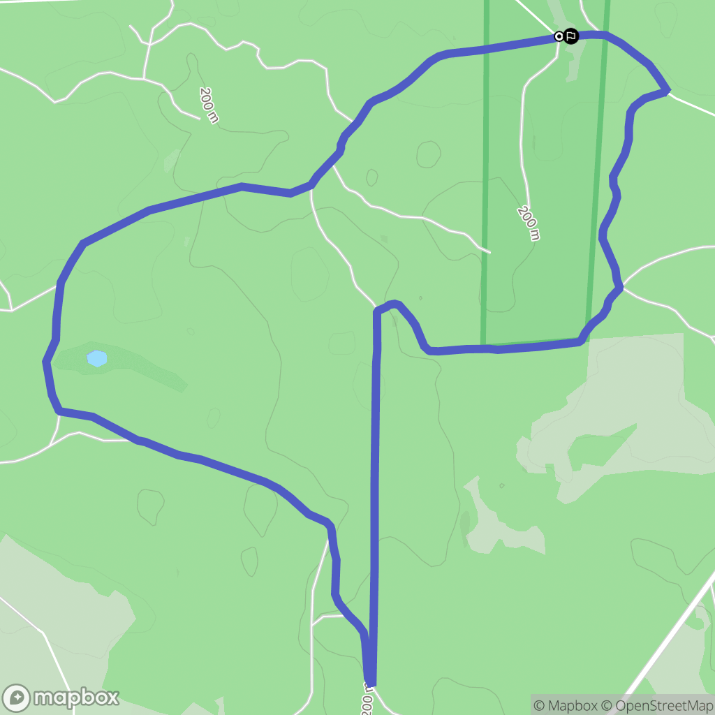 Żytkiejmy: mapa trasy - Poland