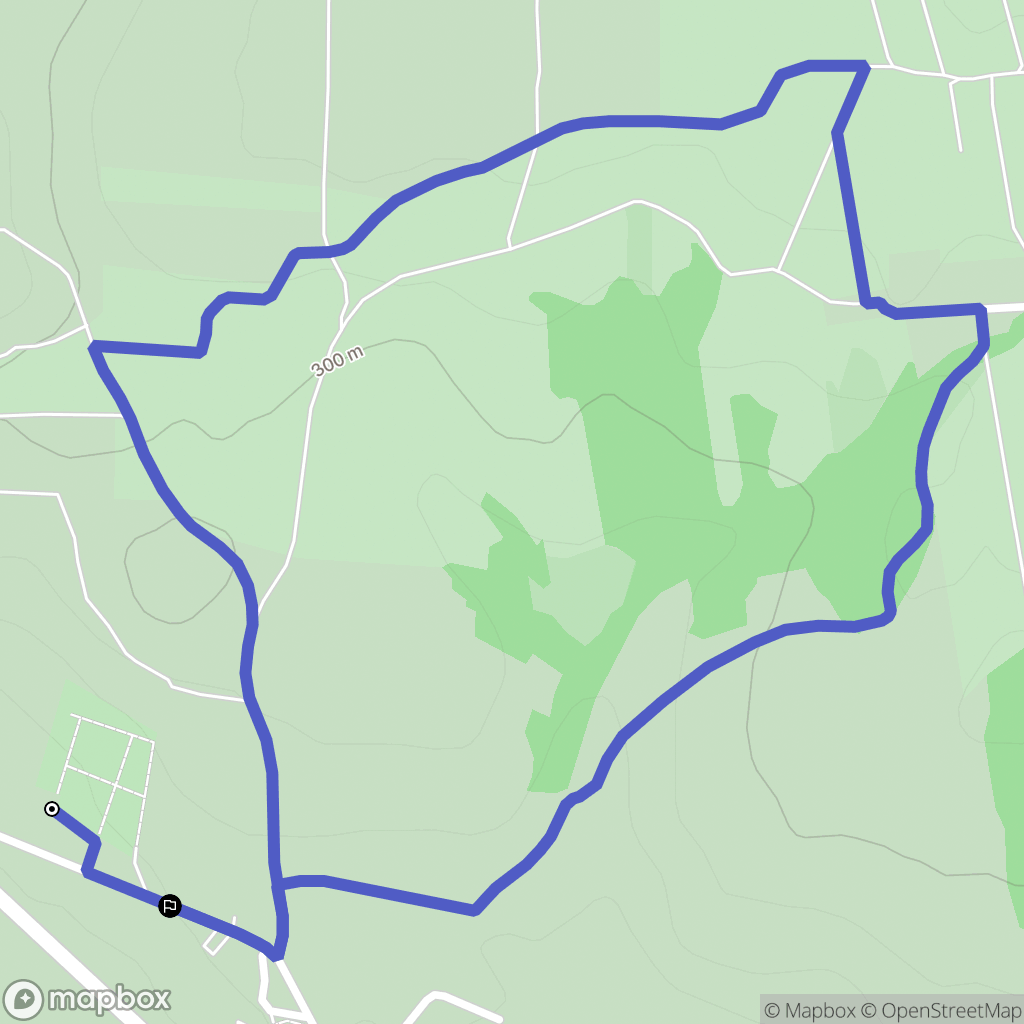 Pęczelice: mapa trasy - Poland