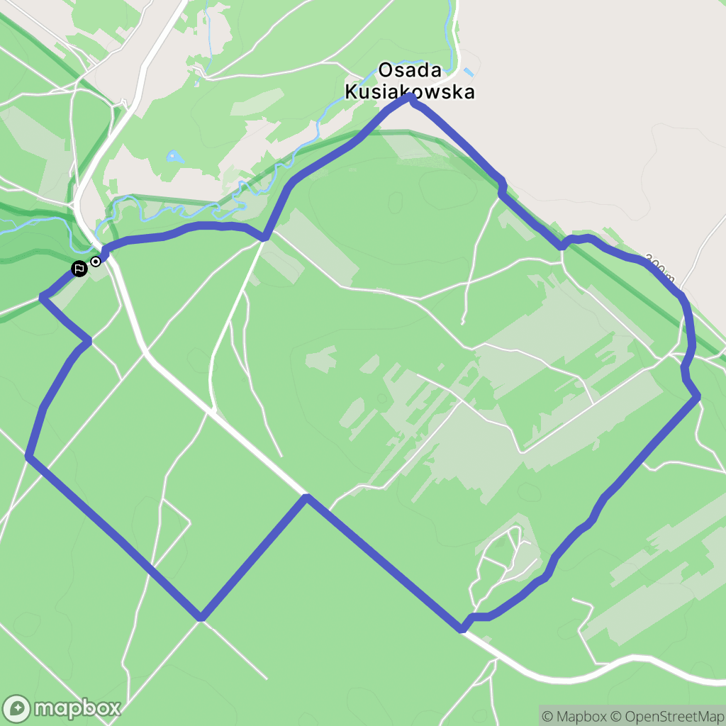 Nowiny: mapa trasy - Poland