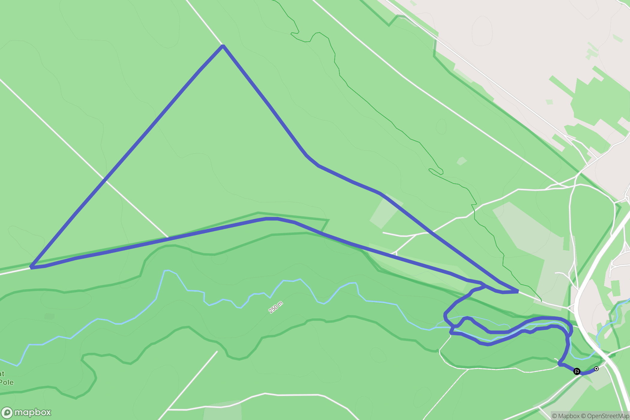 Nowiny: mapa trasy - Poland