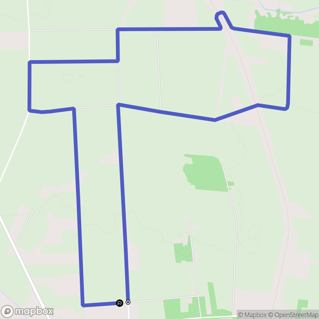 Lesznia: mapa trasy - Poland