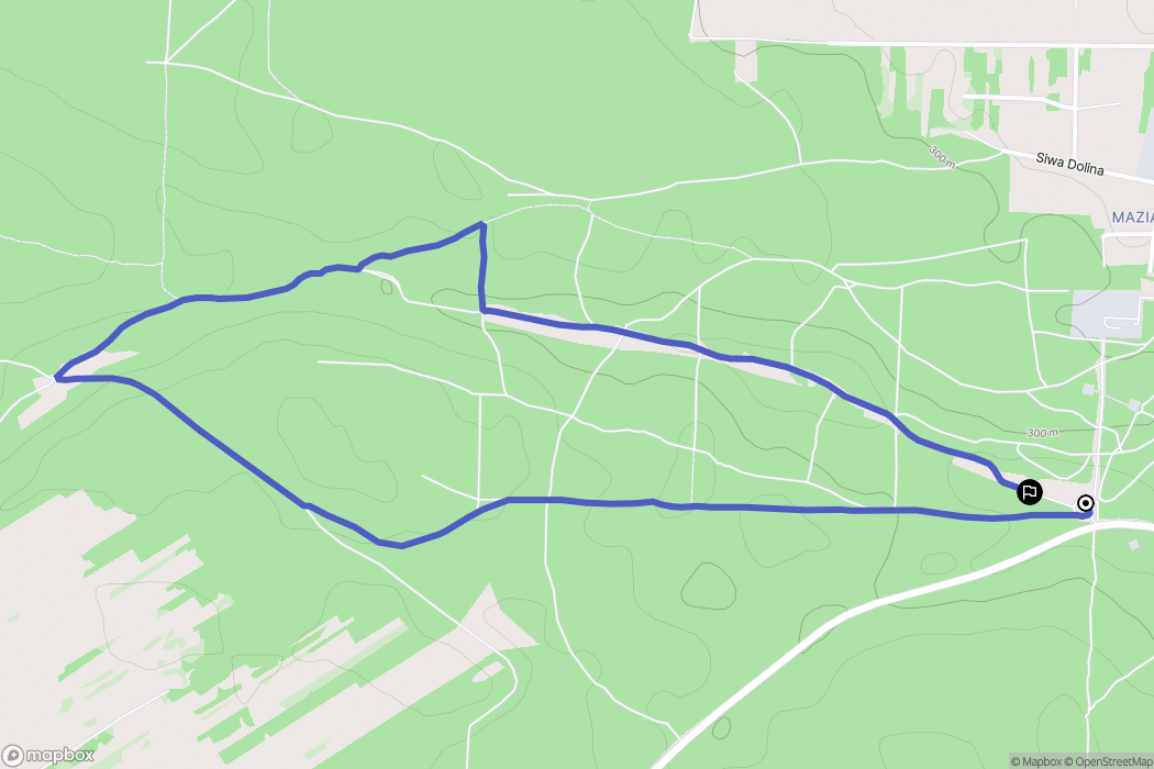 Tomaszów Lubelski: mapa trasy - Poland