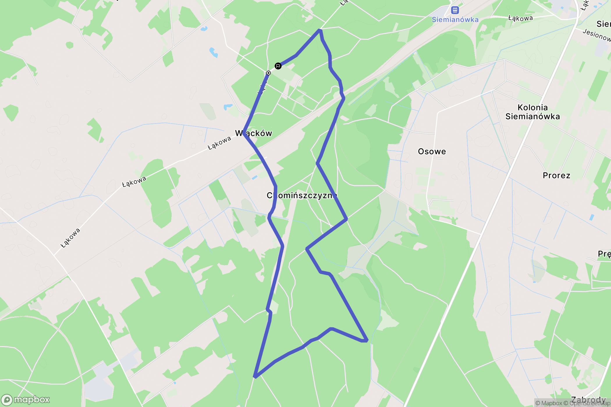 Tarnopol: mapa trasy - Poland