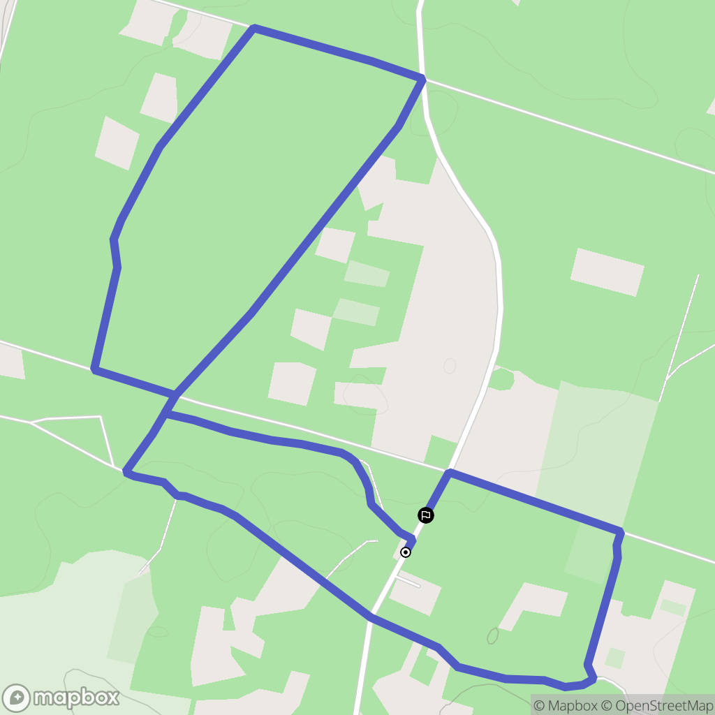 Januszewice: mapa trasy - Poland