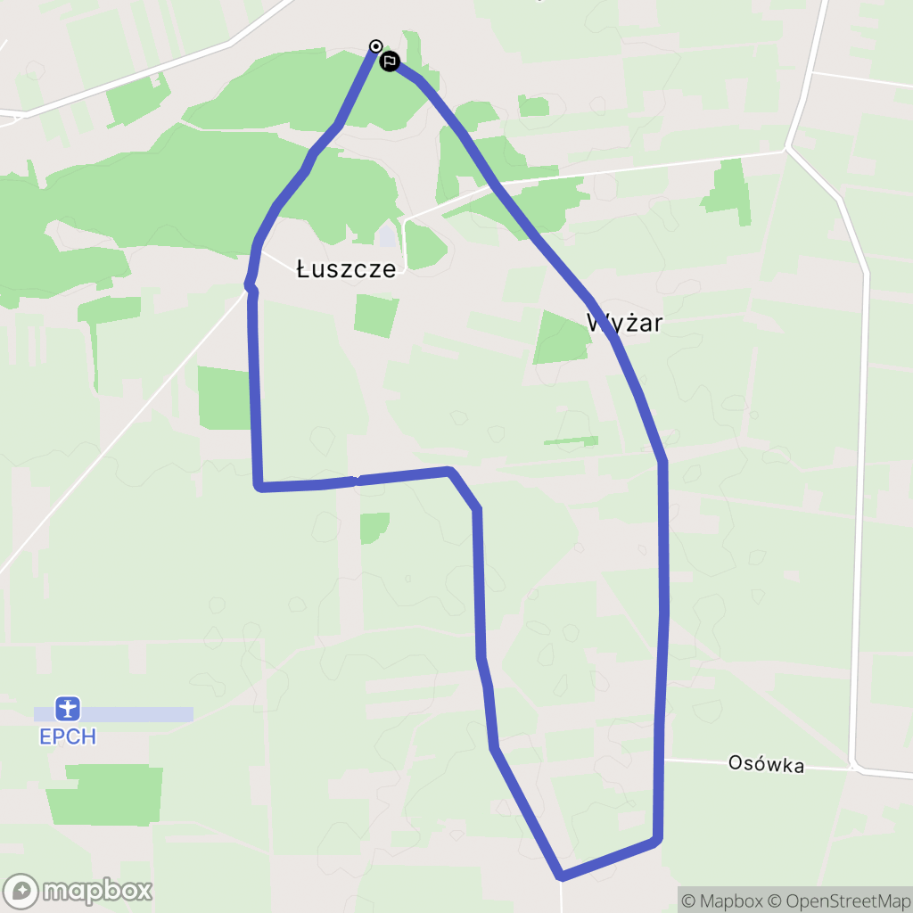 Lady: mapa trasy - Poland