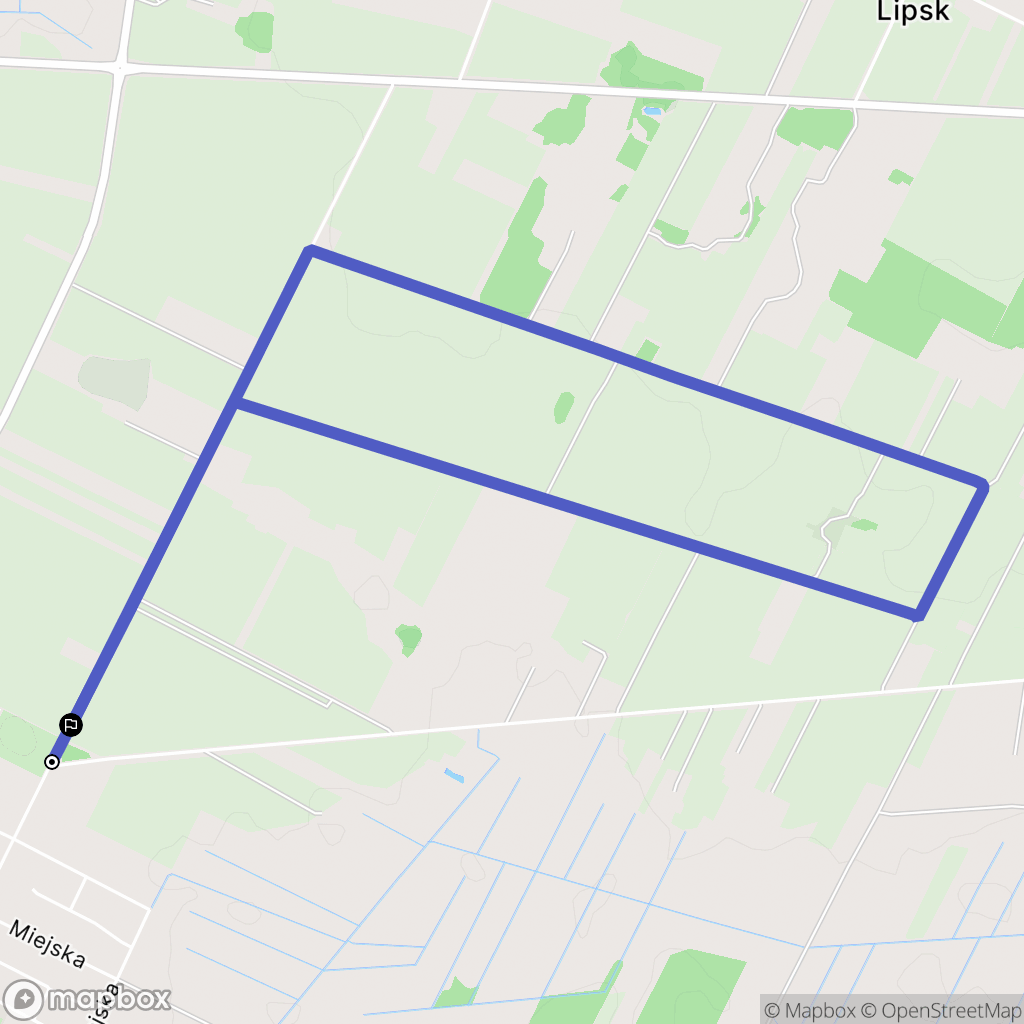Lipsk: mapa trasy - Poland