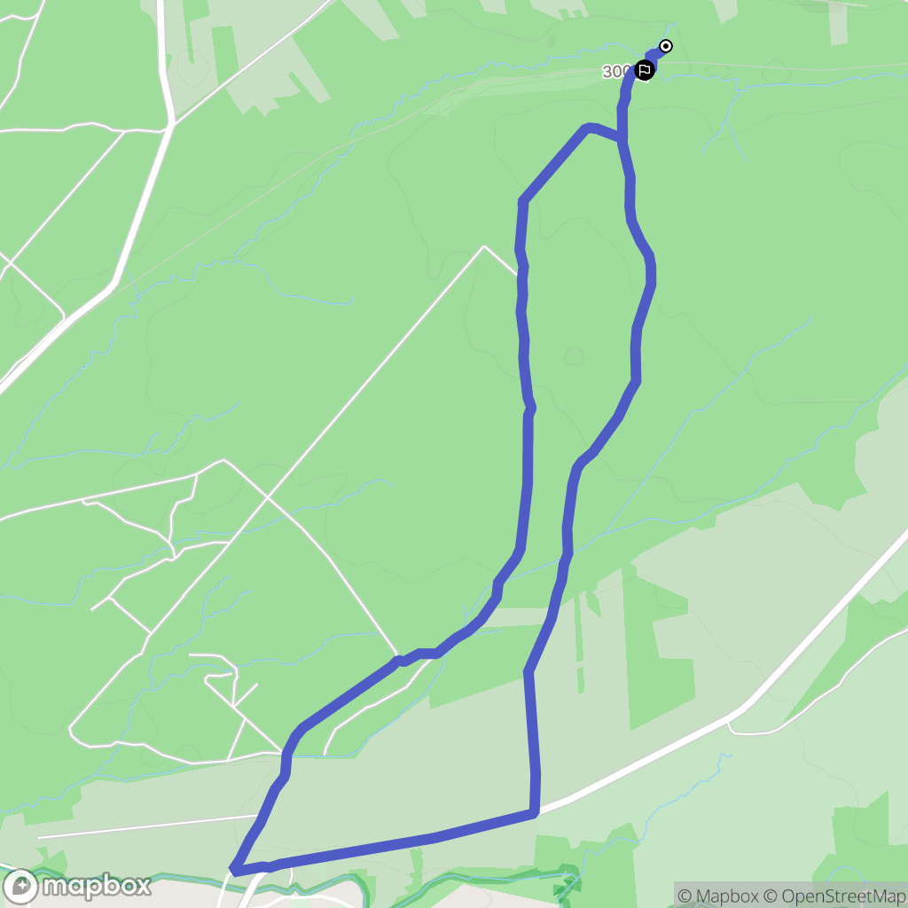 Horyniec-Zdrój: mapa trasy - Poland