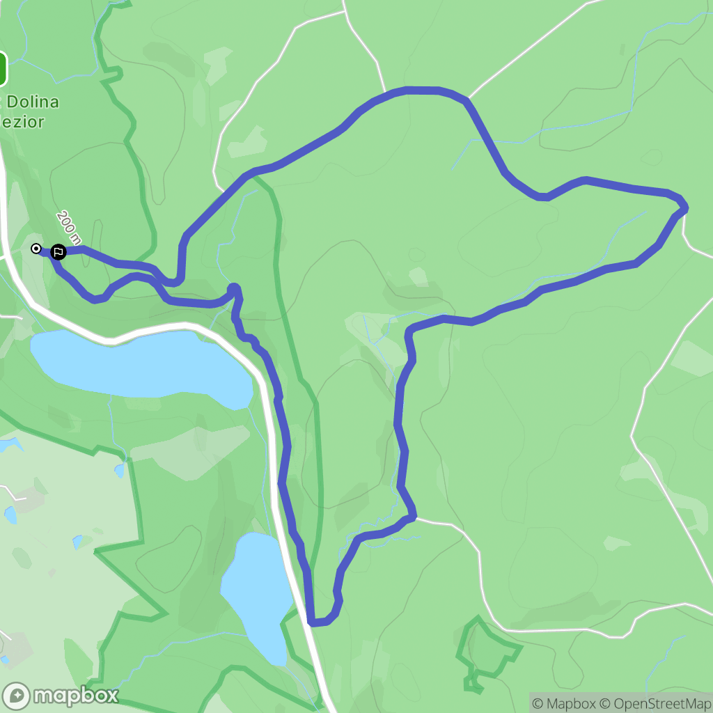 Czarnkowie: mapa trasy - Poland