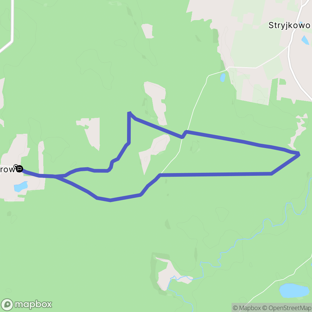Wichrowo: mapa trasy - Poland