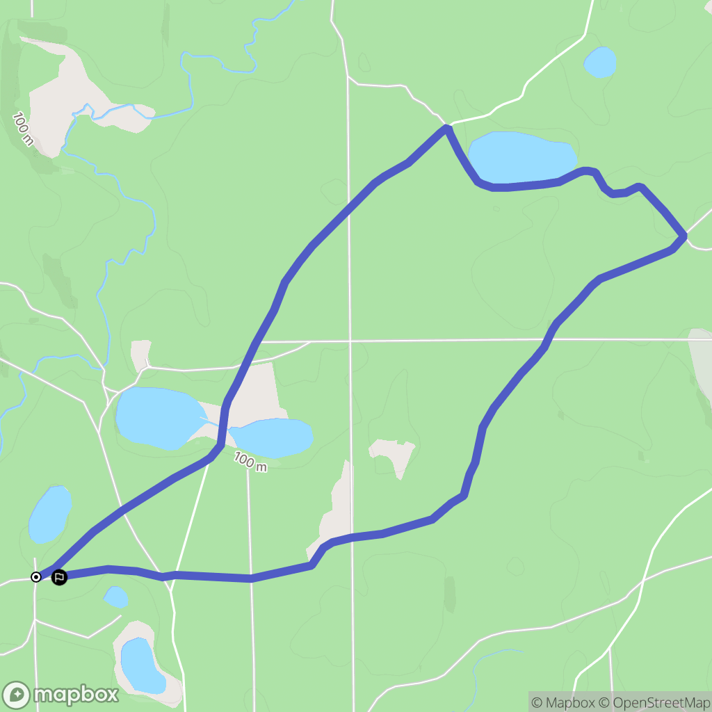 Wichrowo: mapa trasy - Poland