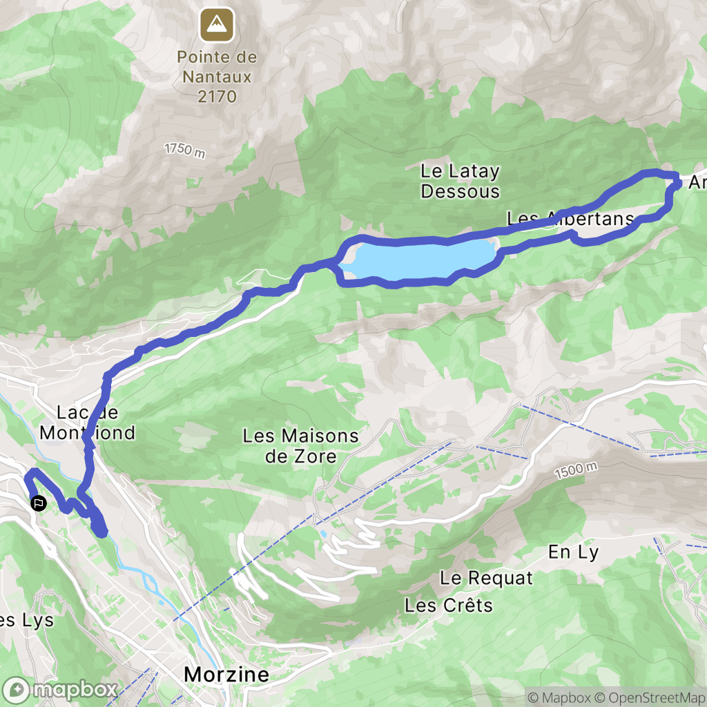 Morzine: routekaart voor buitenactiviteiten - France