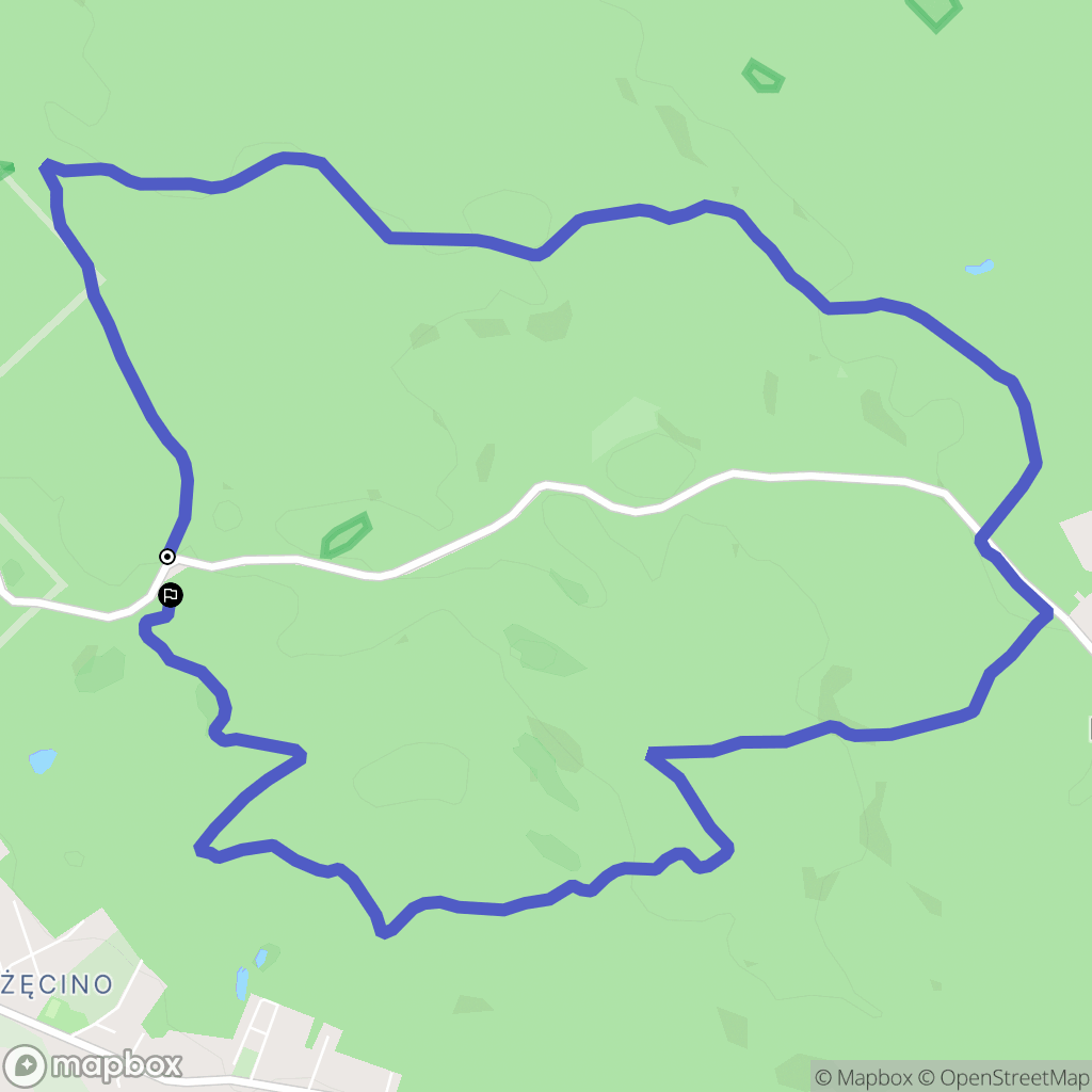 Koszalin: mapa trasy - Poland