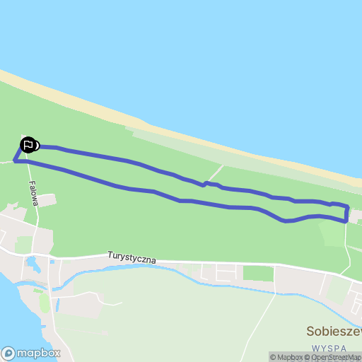 Gdańsk: mapa trasy - Poland
