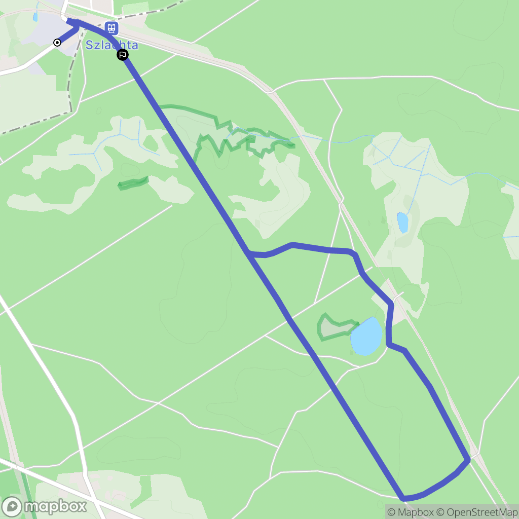 Szlachta: mapa trasy - Poland