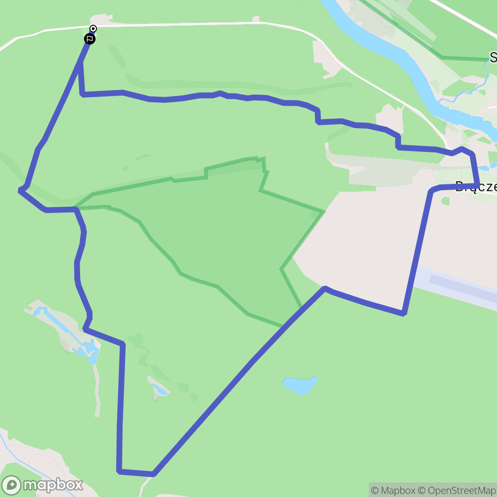 Daniele: mapa trasy - Poland