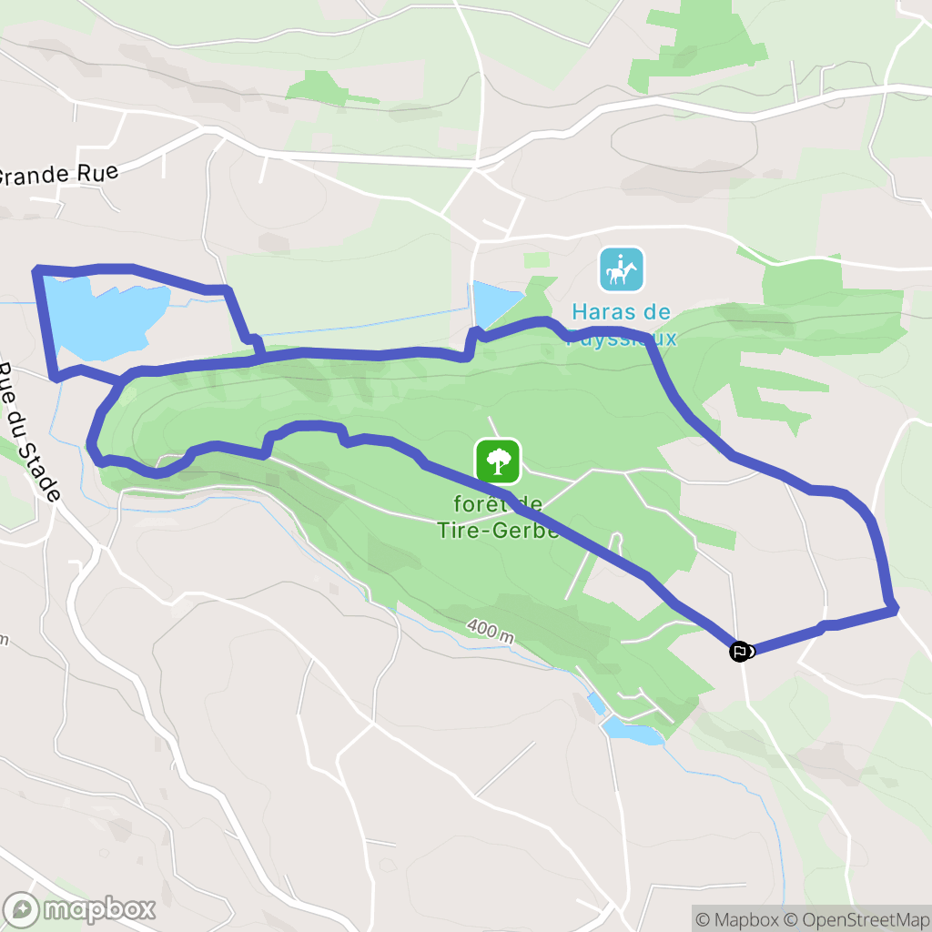Rochetoirin : carte du parcours de randonnée - France