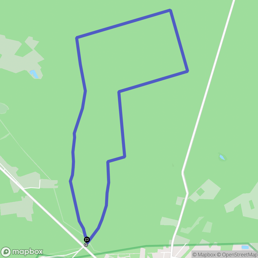 Obrzycko: mapa trasy - Poland