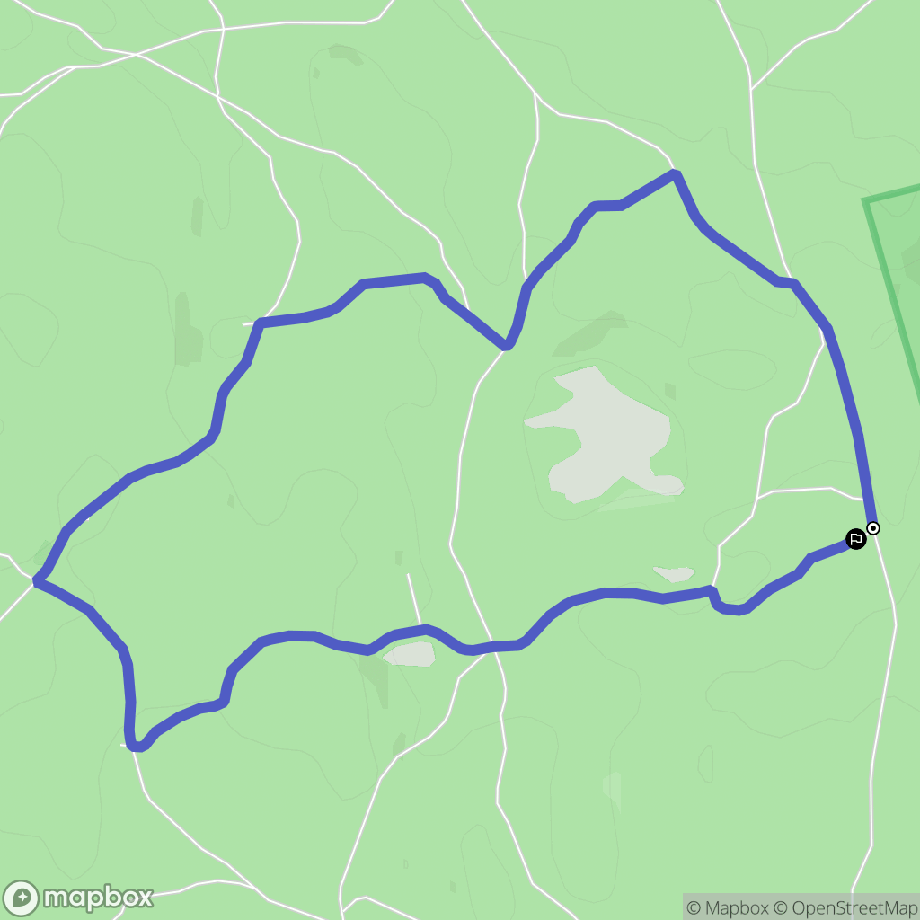 Drezdenko: mapa trasy - Poland