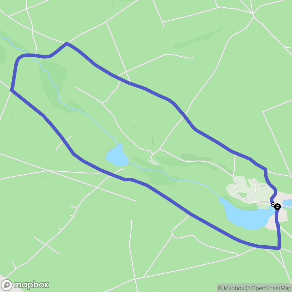 Witnica: mapa trasy - Poland