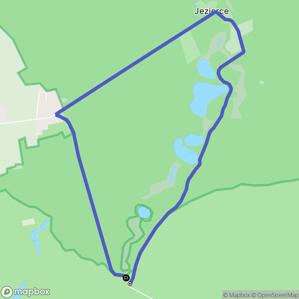 Nekla: mapa trasy - Poland