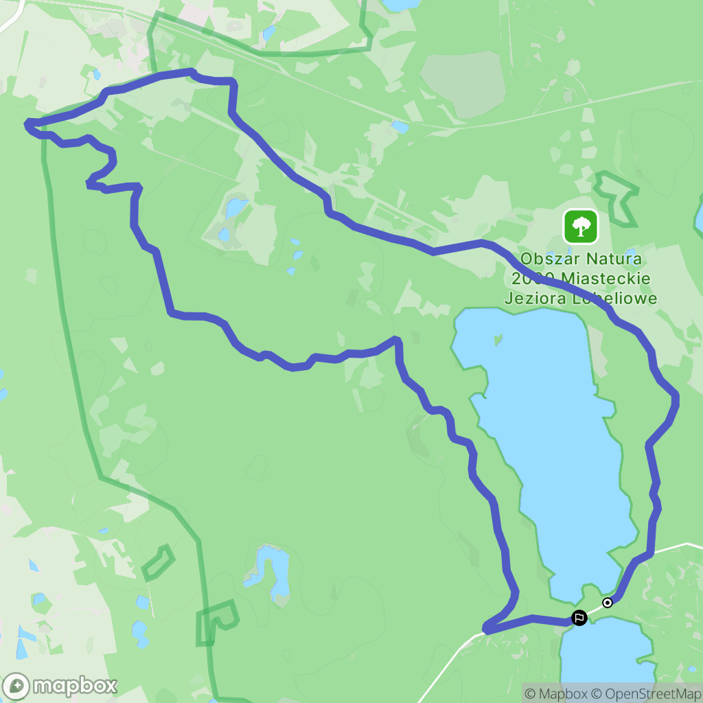 Świeszynko: mapa trasy - Poland