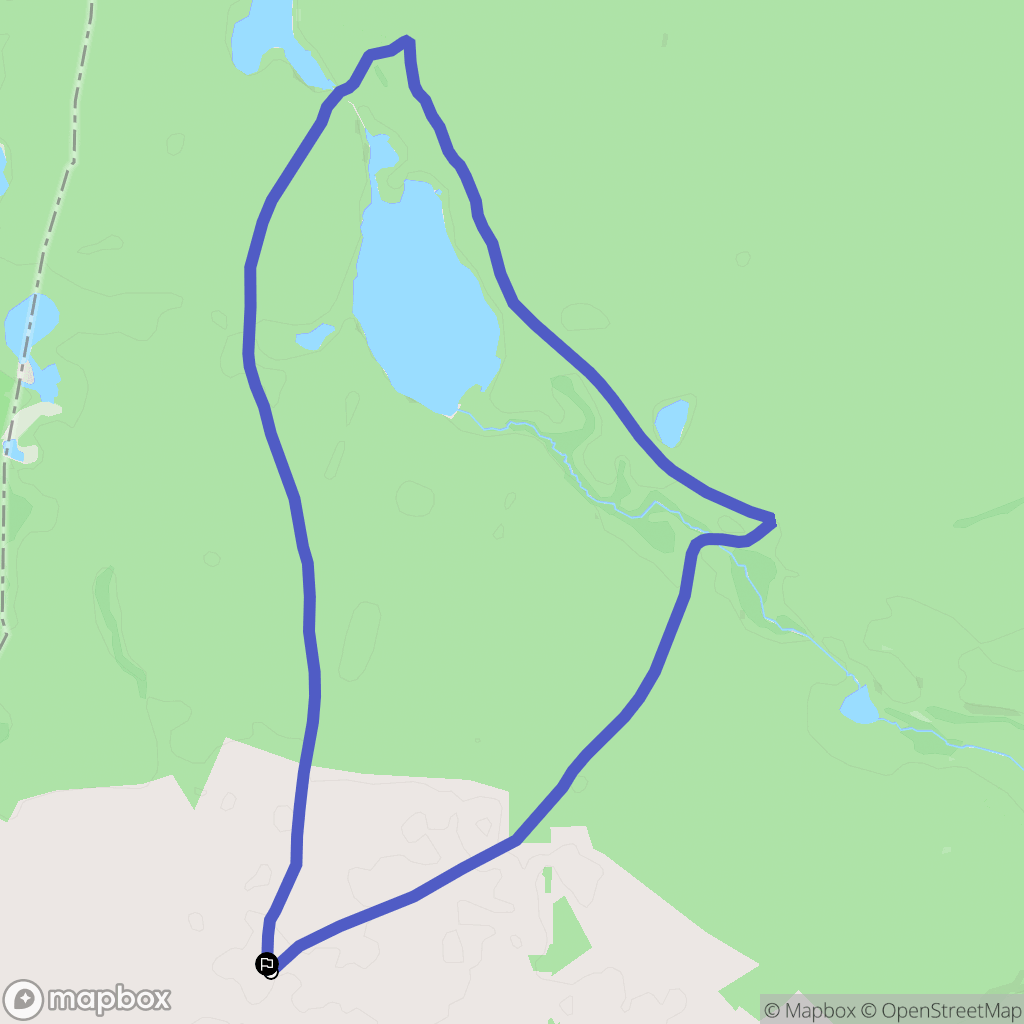 Mościce: mapa trasy - Poland