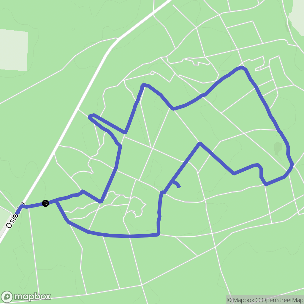 Leszno: mapa trasy - Poland