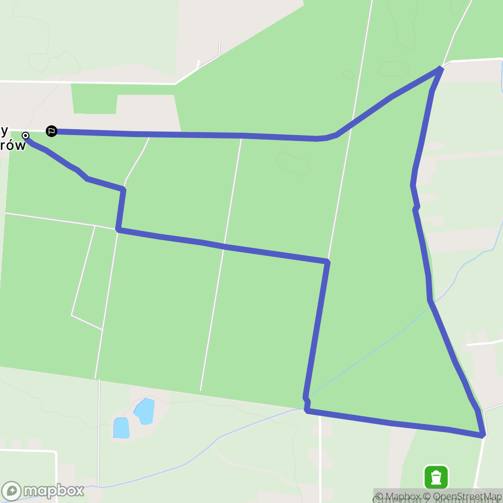 Raciborów: mapa trasy - Poland