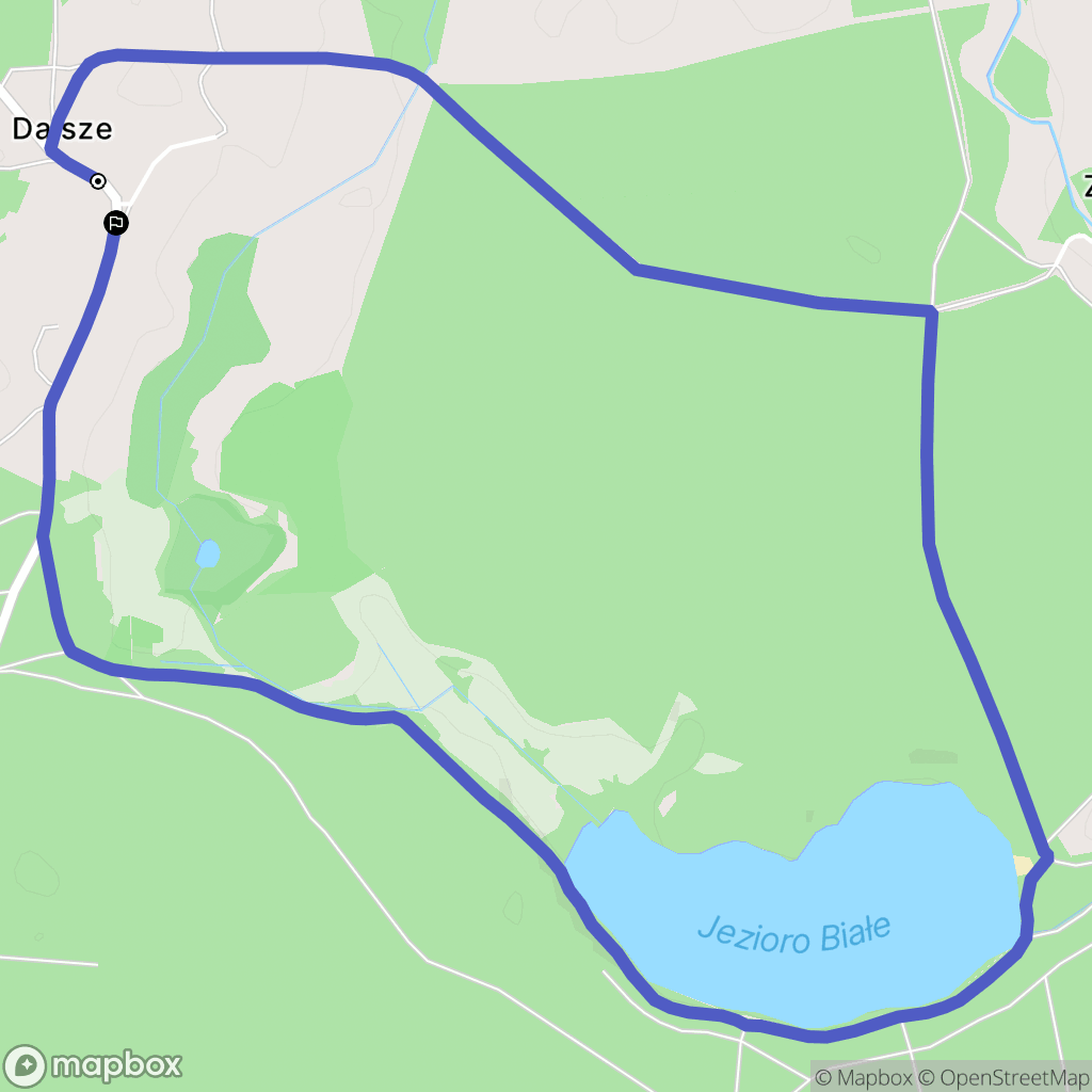 Dalsze: mapa trasy - Poland