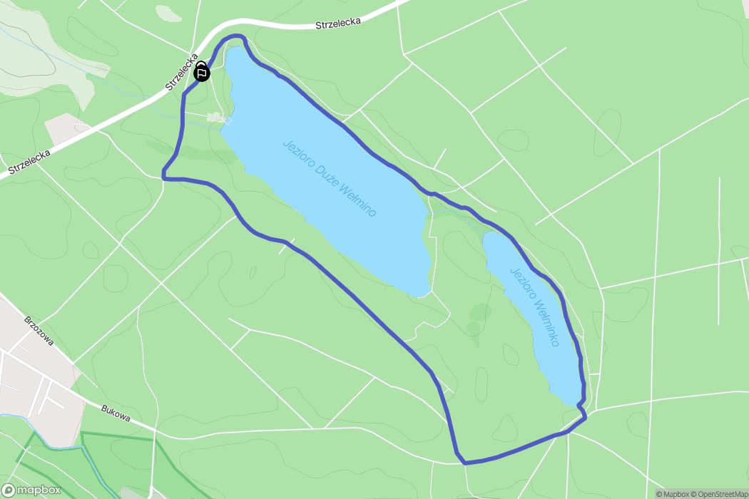 Zdroisko: mapa trasy - Poland