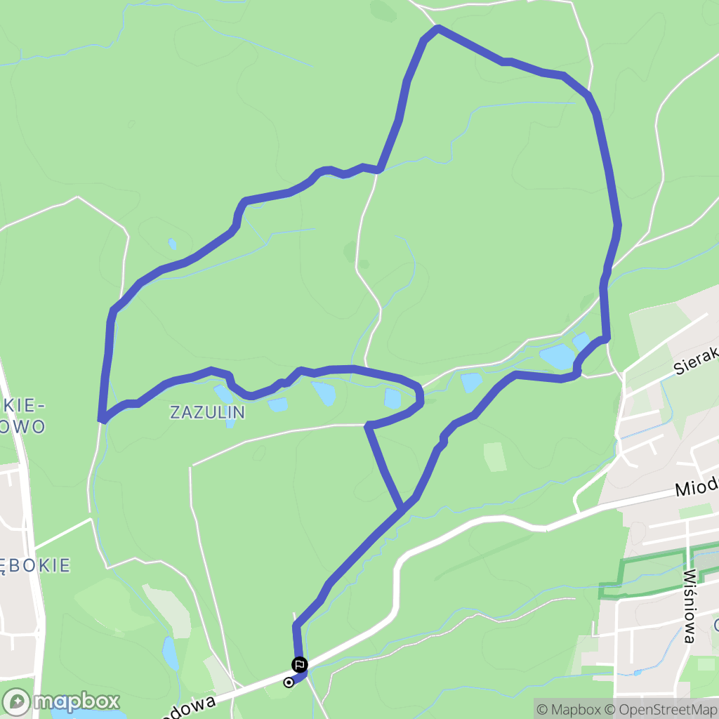 Szczecin: mapa trasy - Poland
