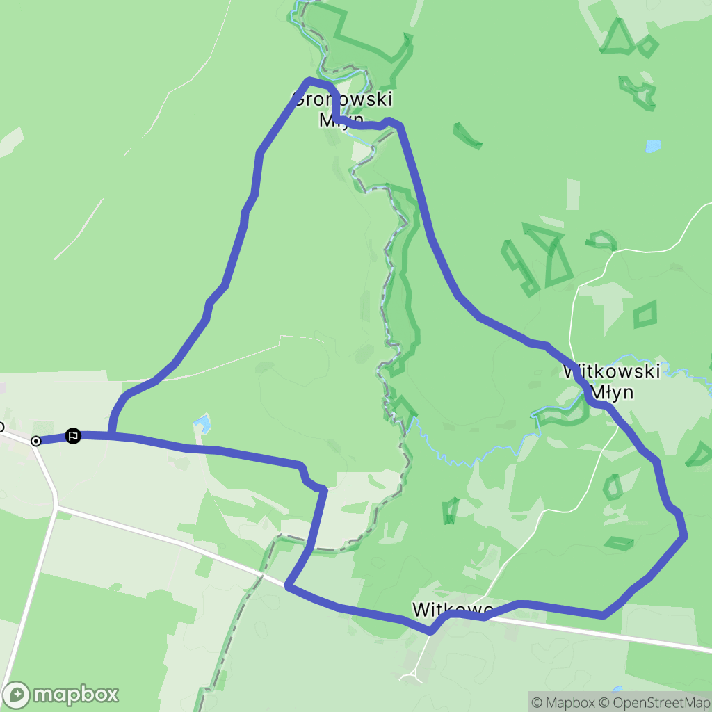 Stare Gronowo: mapa trasy - Poland