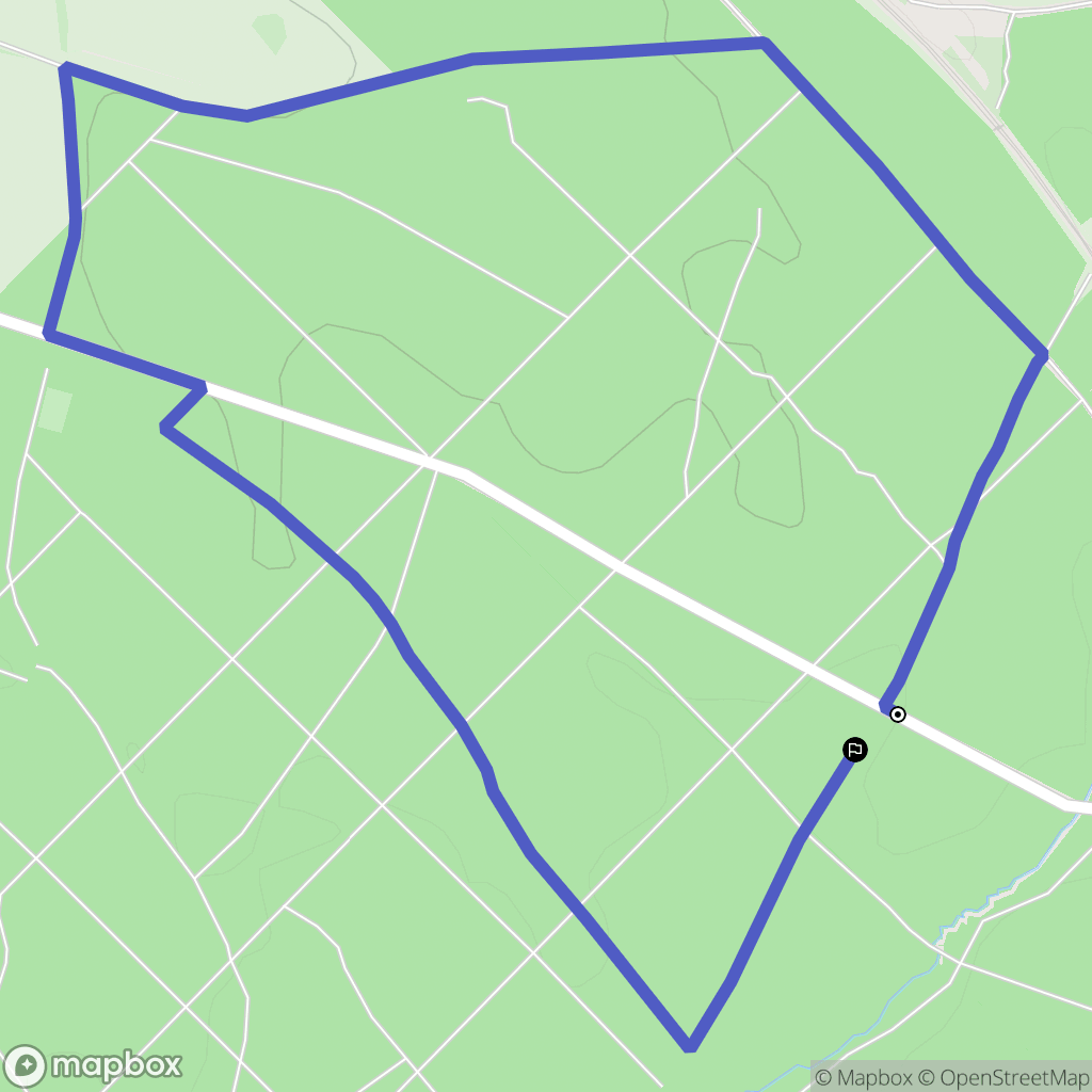 Wielka Lipa: mapa trasy - Poland