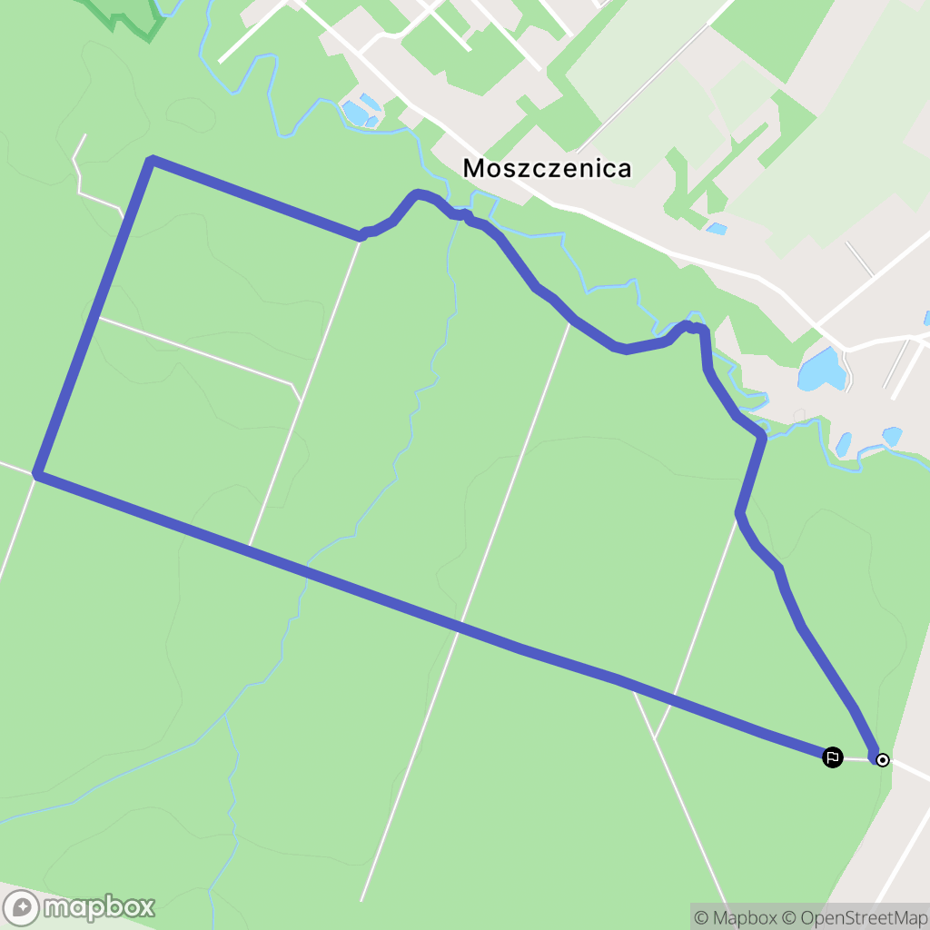 Swędów: mapa trasy - Poland