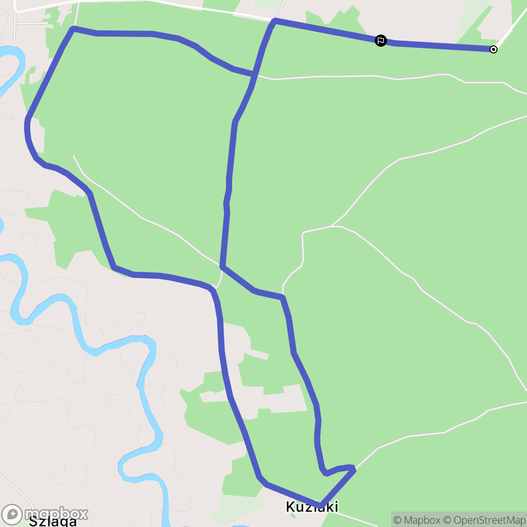 Niksowizna: mapa trasy - Poland