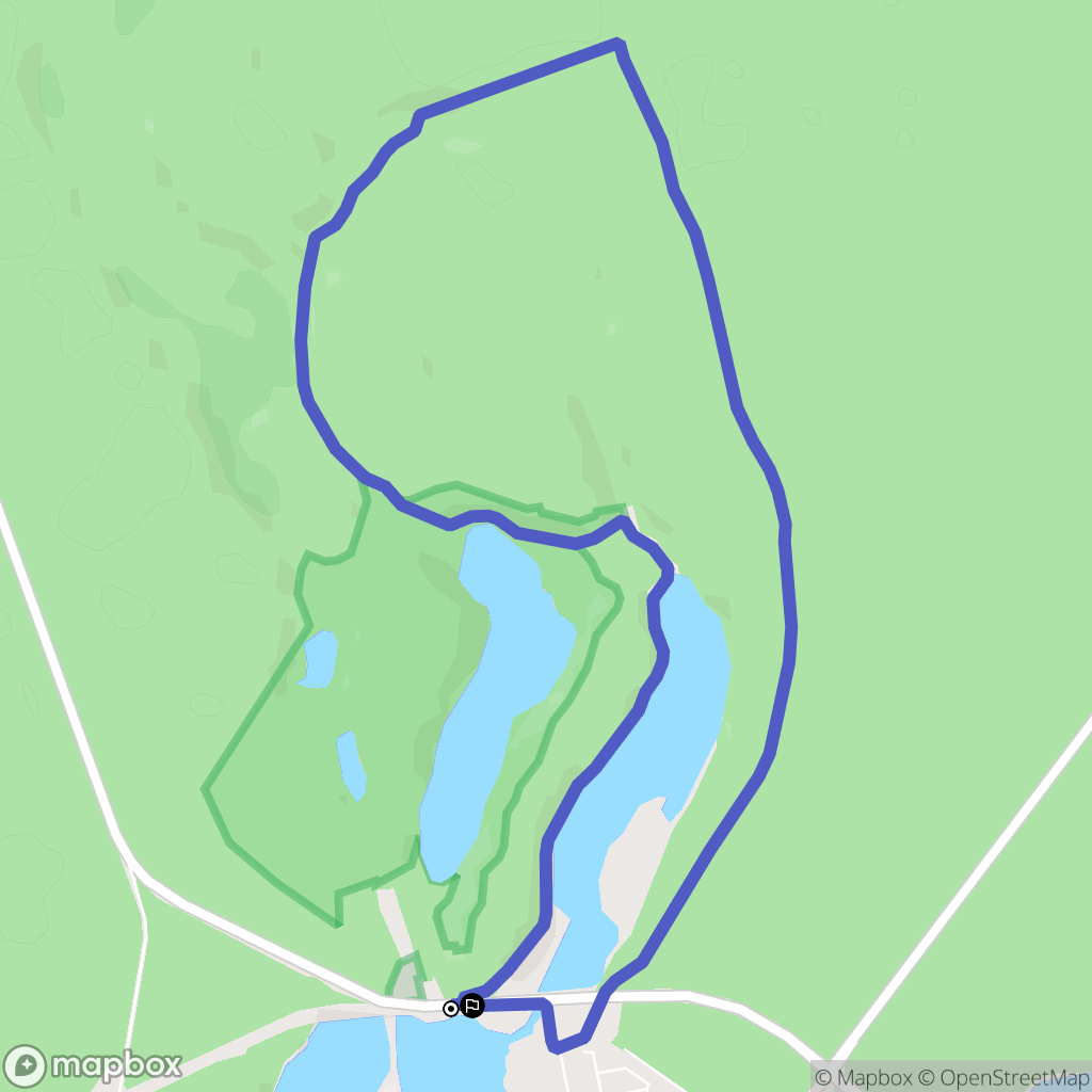Piła: mapa trasy - Poland