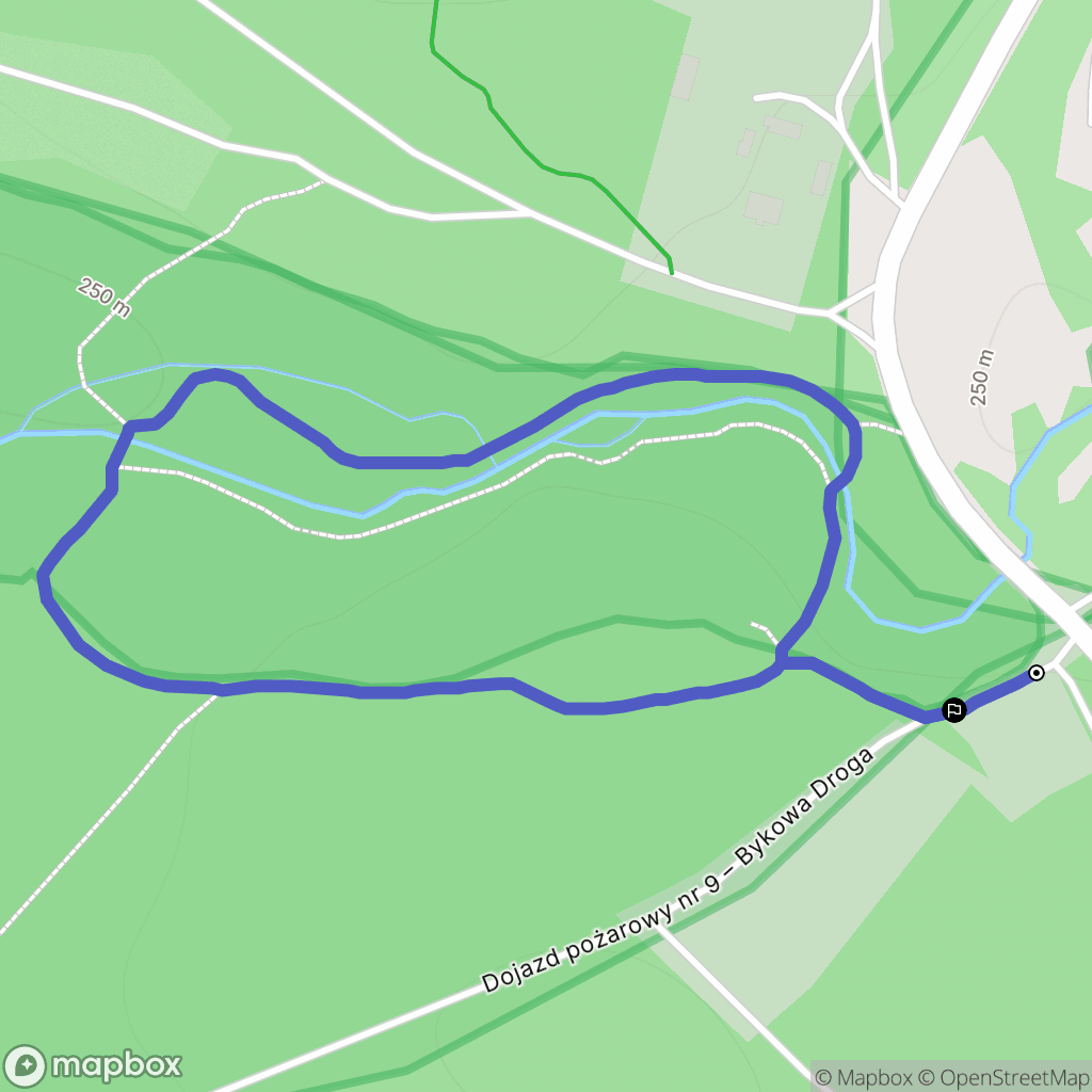 Nowiny: mapa trasy - Poland