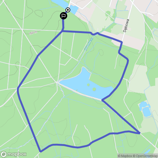 Jary: mapa trasy - Poland