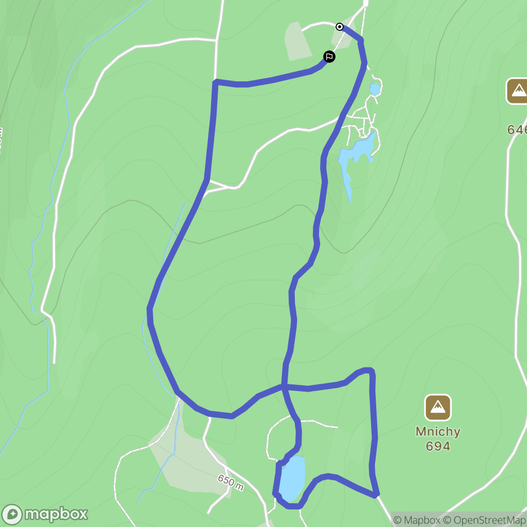 Wieściszowice: mapa trasy - Poland