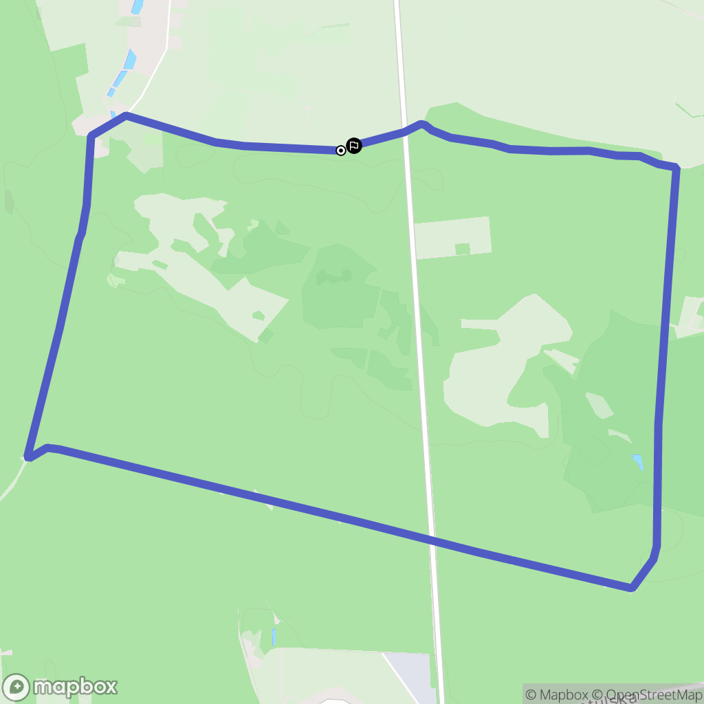 Jastrowo: mapa trasy - Poland