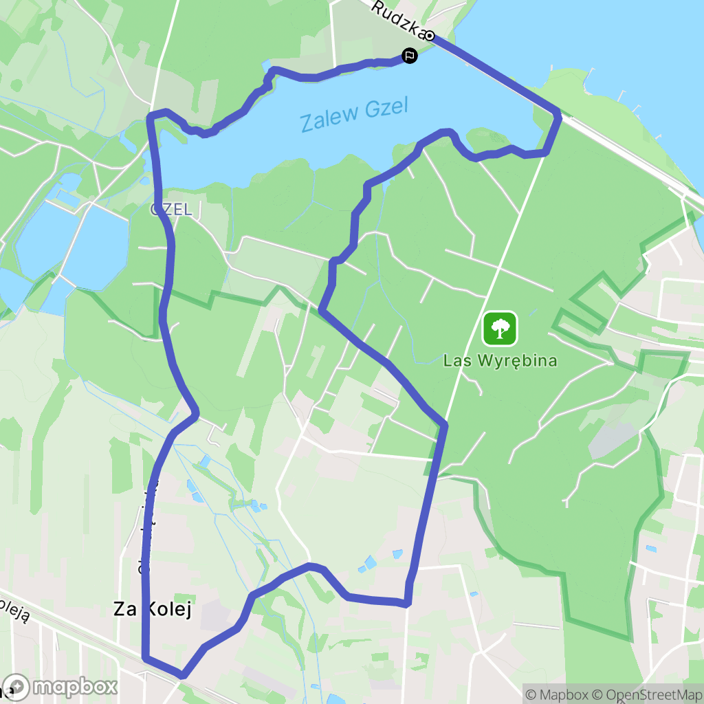 Rybnik: mapa trasy - Poland