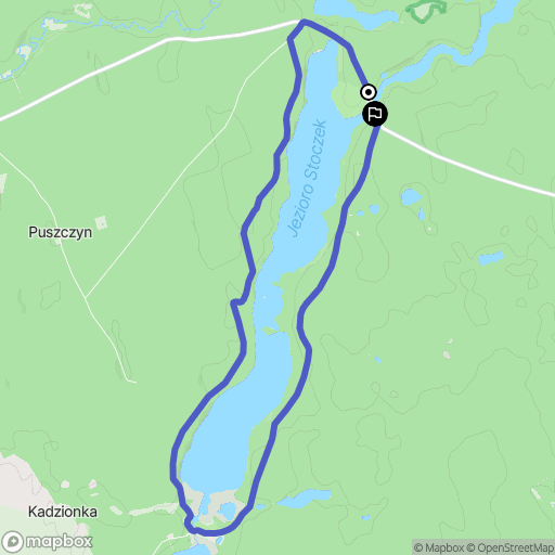 Krówka: mapa trasy - Poland