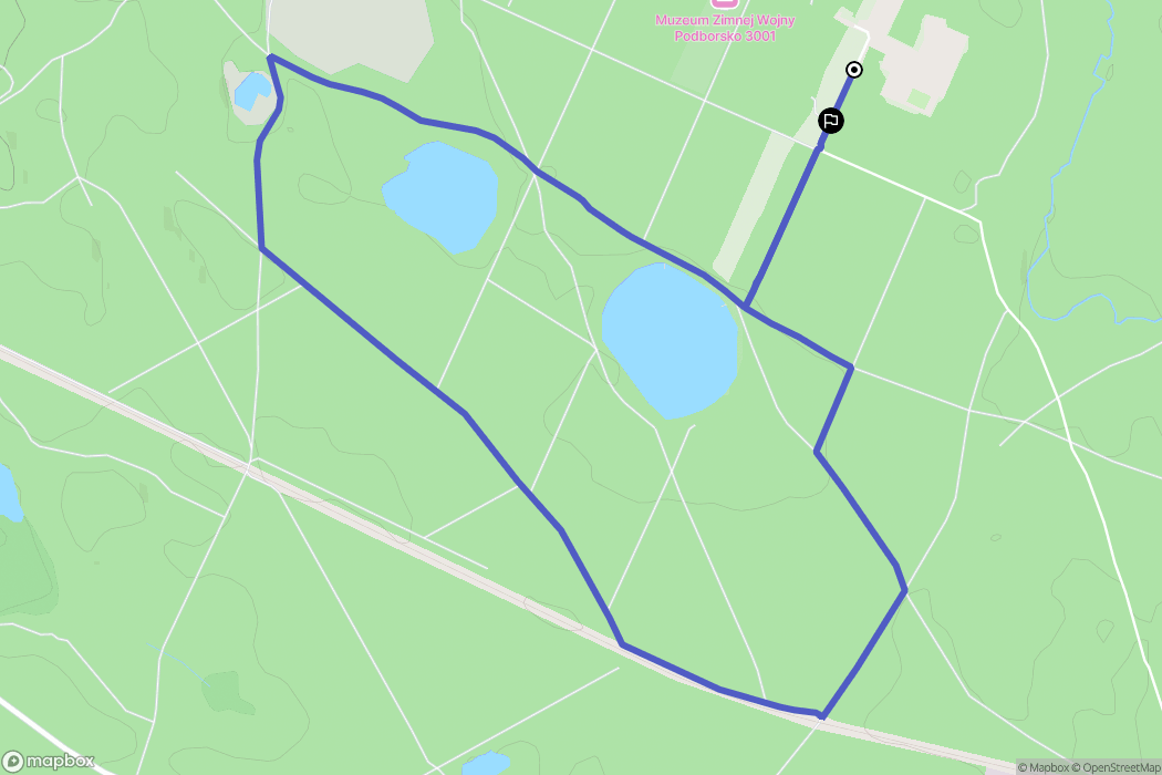 Dobrowo: mapa trasy - Poland