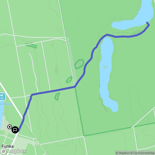 Funka: mapa trasy - Poland