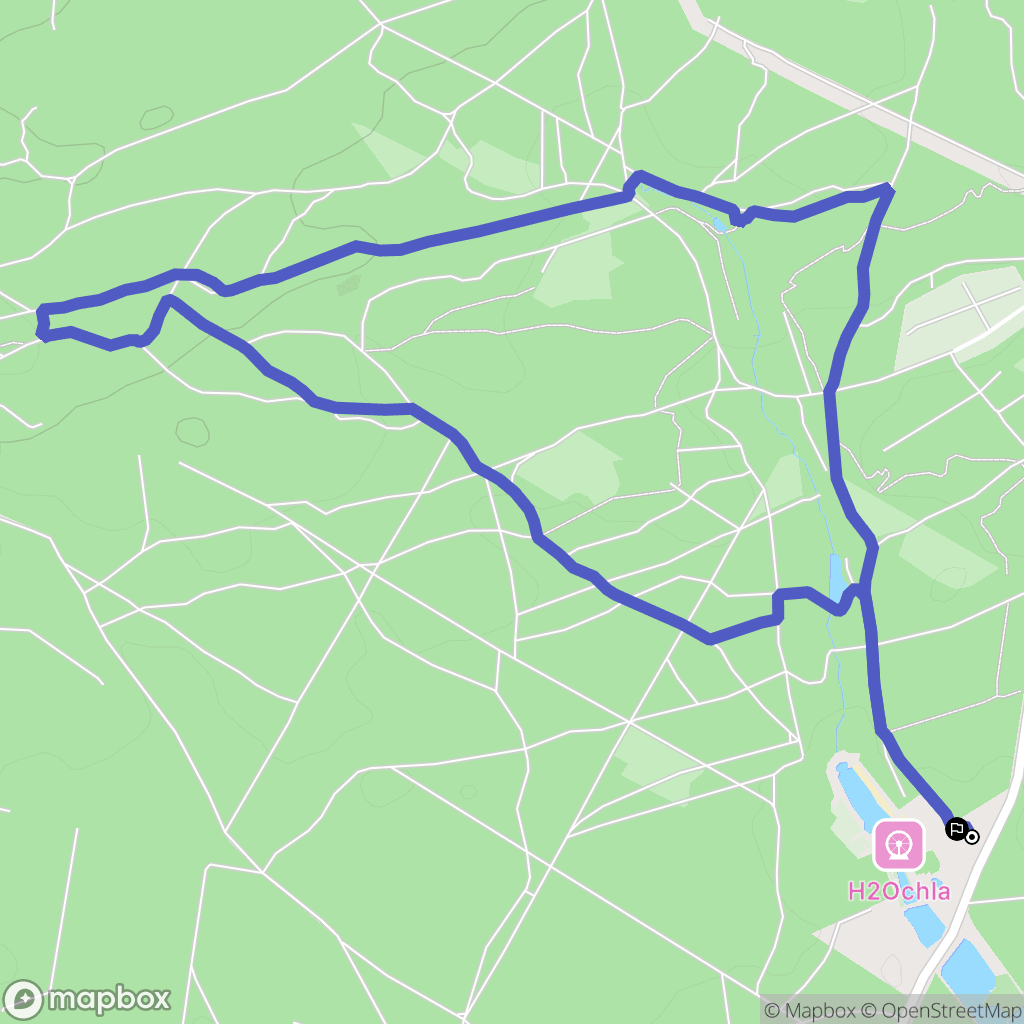 Zielona Góra: mapa trasy - Poland
