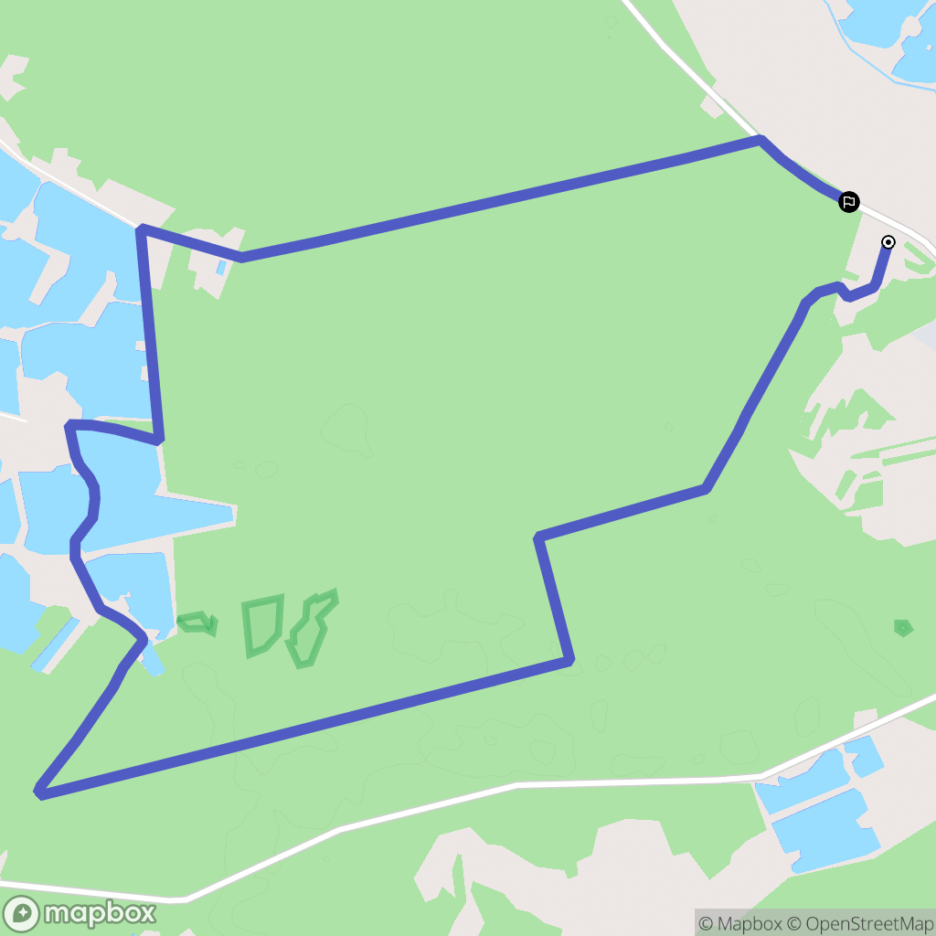 Wał-Ruda: mapa trasy - Poland