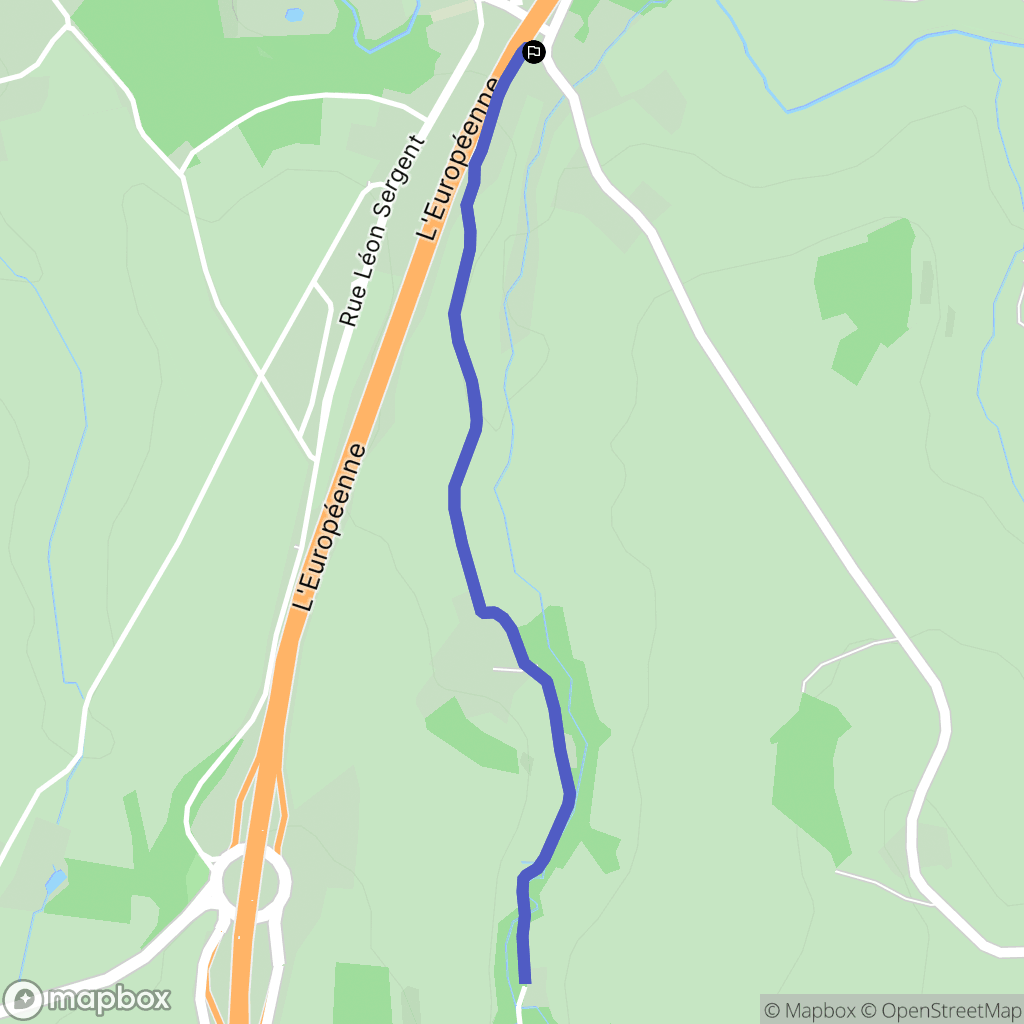 Wimille : carte du parcours de randonnée - France