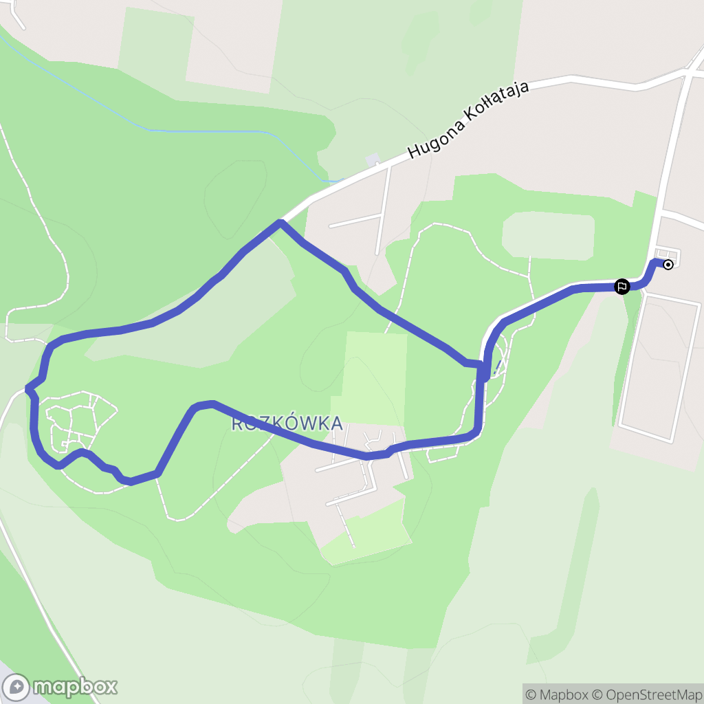 Będzin: mapa trasy - Poland